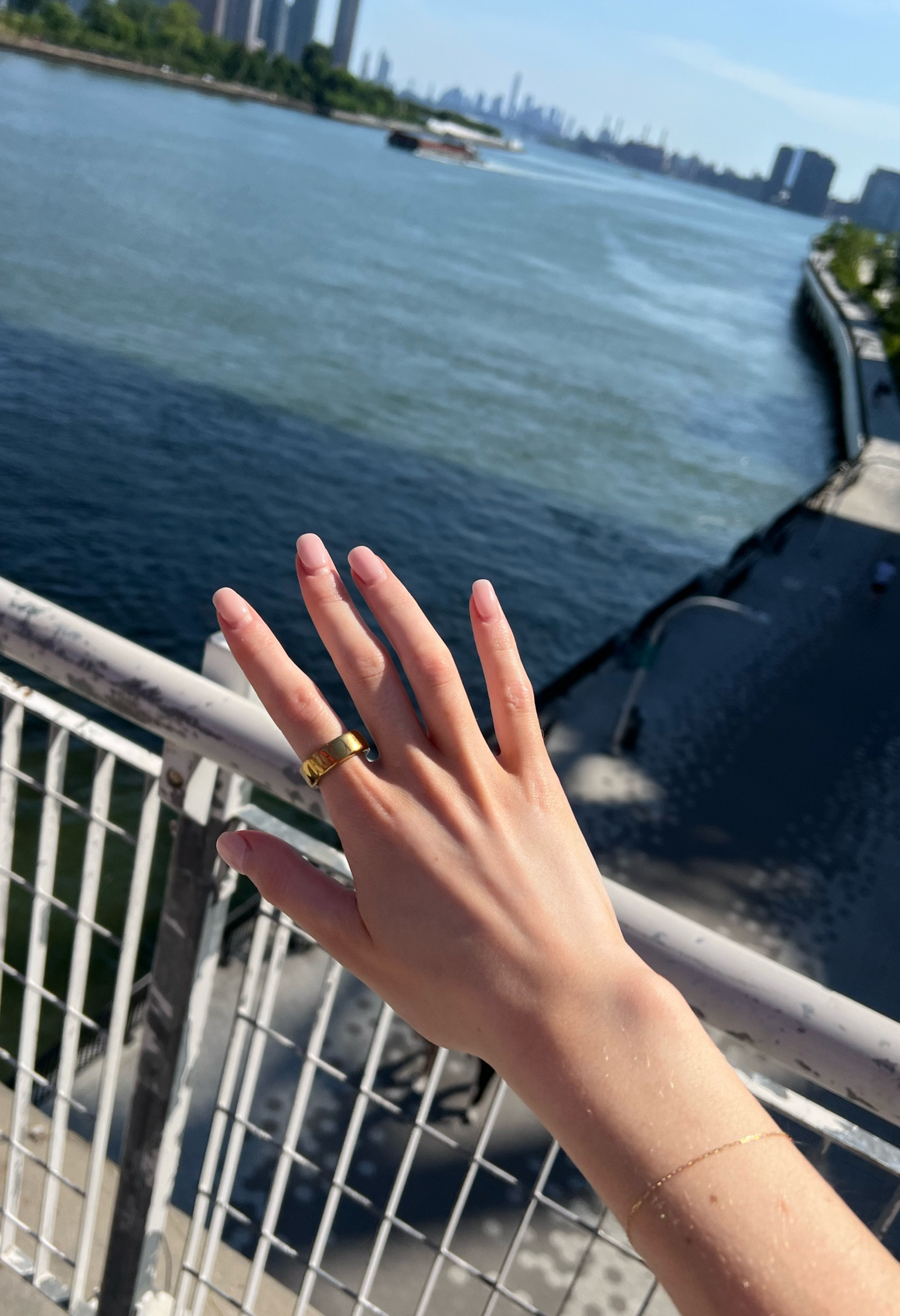 Oura Ring Gen3 Horizon - Gold - Size 8 

#LTKActive #LTKFitness