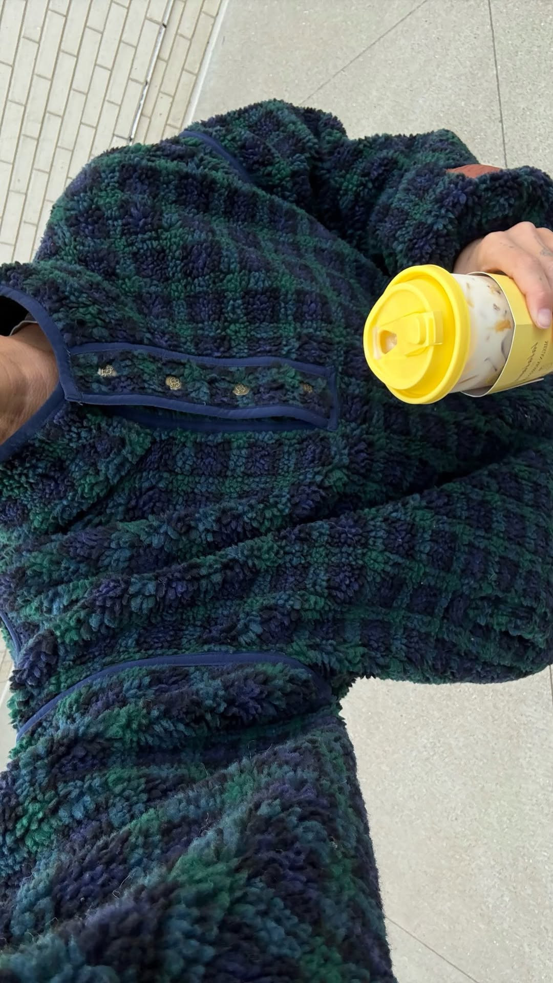 Teddy fleece + iced latte = fall essentials 🧸 

 #LTKSeasonal #LTKStyleTip