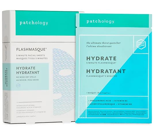 Patchology FlashMasque Hydrate - 4 Pack - QVC.com | QVC