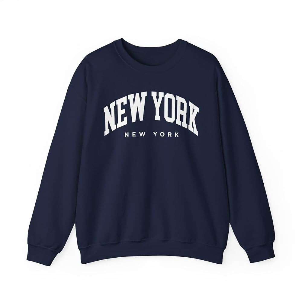 New York New York Adult Unisex Crewneck Sweatshirt | Amazon (US)