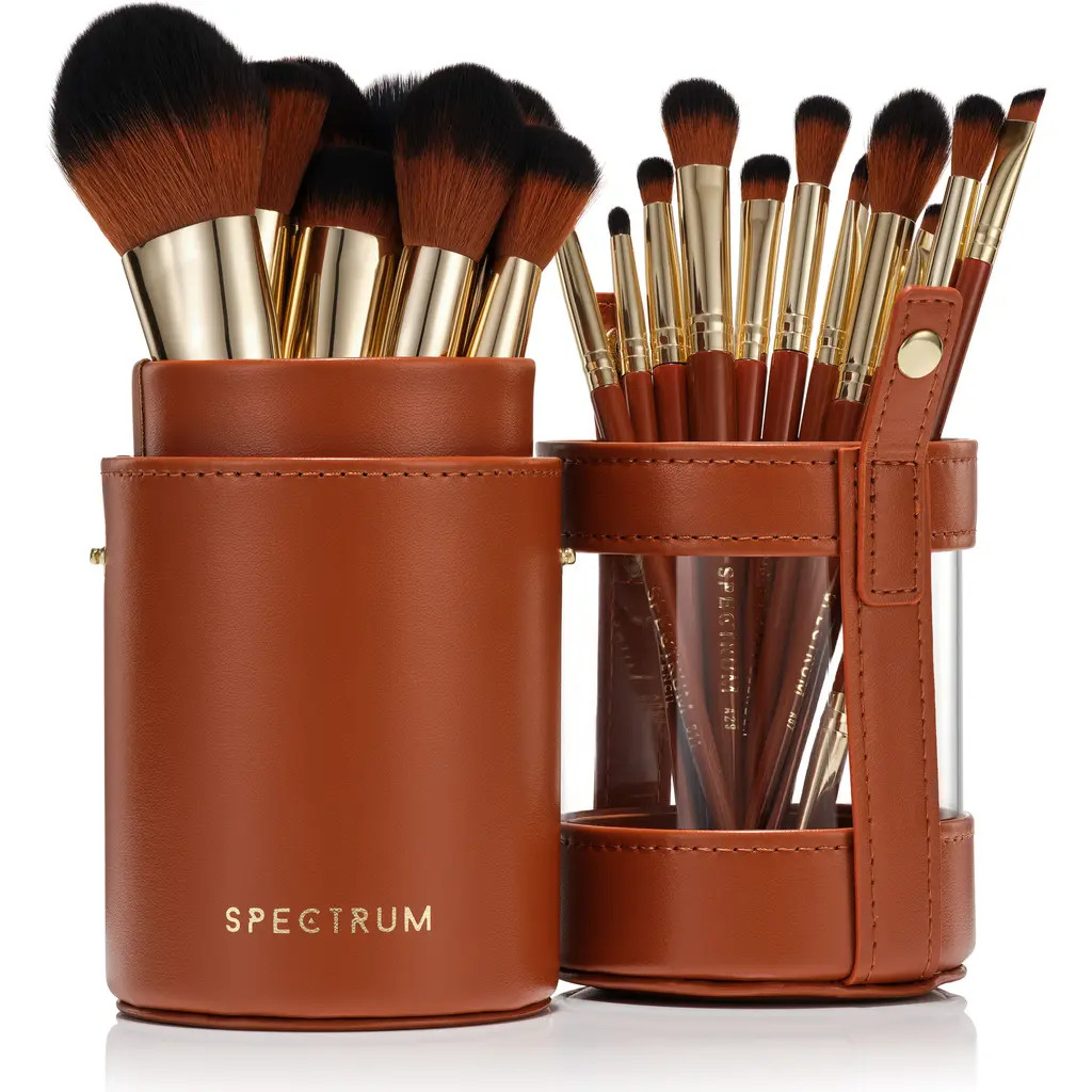 SPECTRUM Pantherine Pro 20-Piece Brush Set in Beige at Nordstrom | Nordstrom