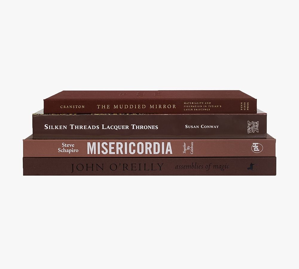 Modern Dust Jacket ColorStak Books - Set of 4 | Pottery Barn (US)