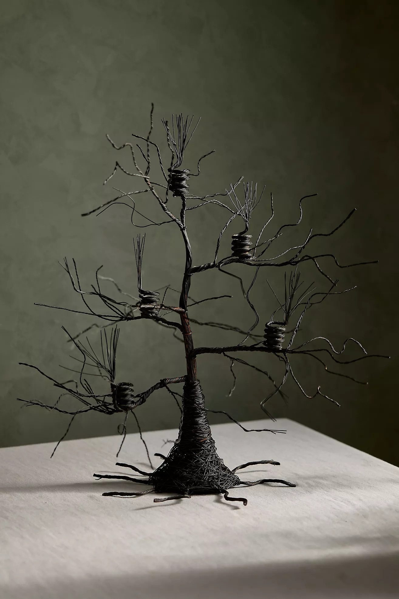 Spooky Tree Iron Wire Candelabra | Anthropologie (US)