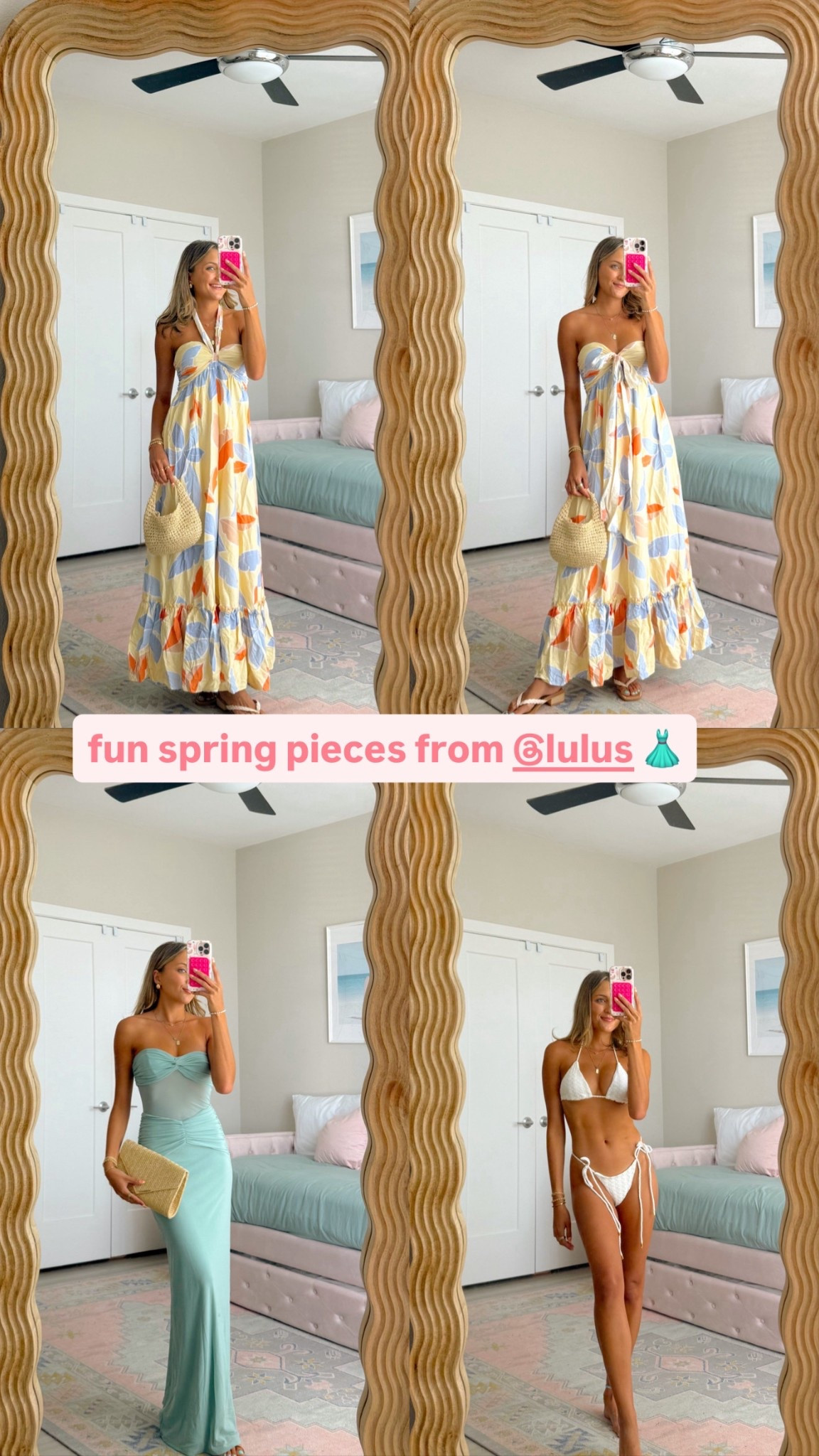 new spring arrivals from lulus 🌸