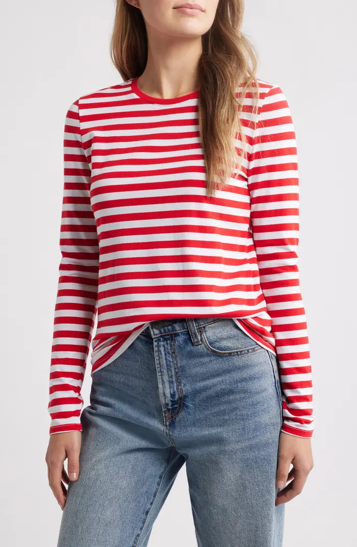 Crewneck Long Sleeve T-Shirt | Nordstrom