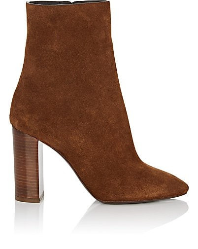 Saint Laurent Loulou Suede Ankle Boots | Barneys New York | Barneys New York (Global)