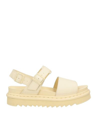 Dr. Martens Woman Sandals Light yellow Size 5 Soft Leather | YOOX (US)