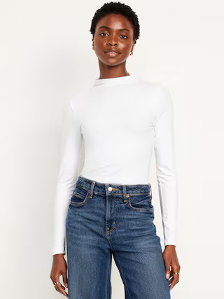 Bestee Mock-Neck T-Shirt | Old Navy (US)