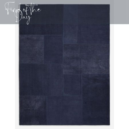 Use area rugs to clearly define an area within a space. We love the luxurious feel of this deep navy blue one! Plus the subtle pattern adds visual interest  

#LTKSeasonal #LTKhome #LTKfamily