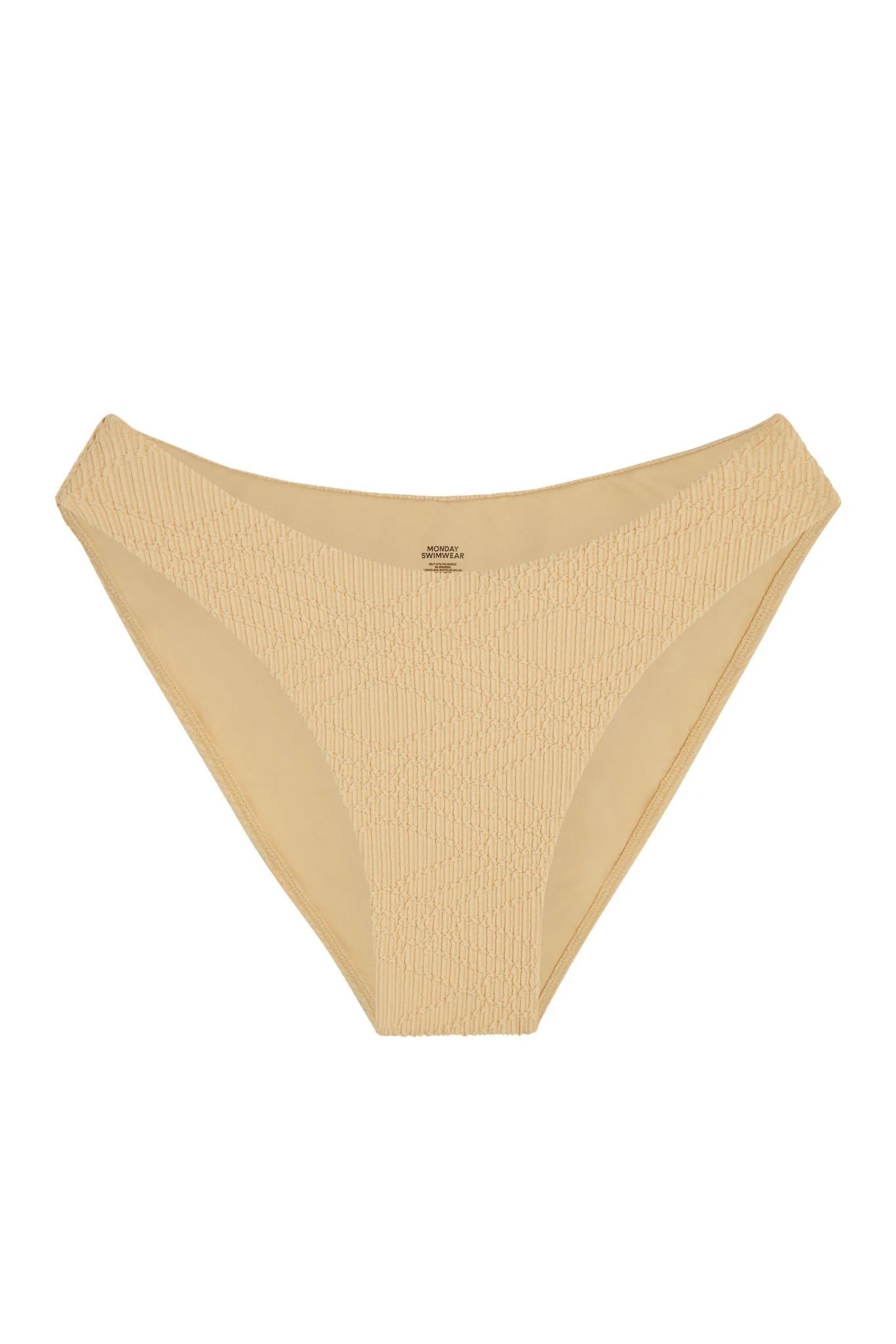 Seychelles Bottom - Raffia Summer Plaid | Monday Swimwear