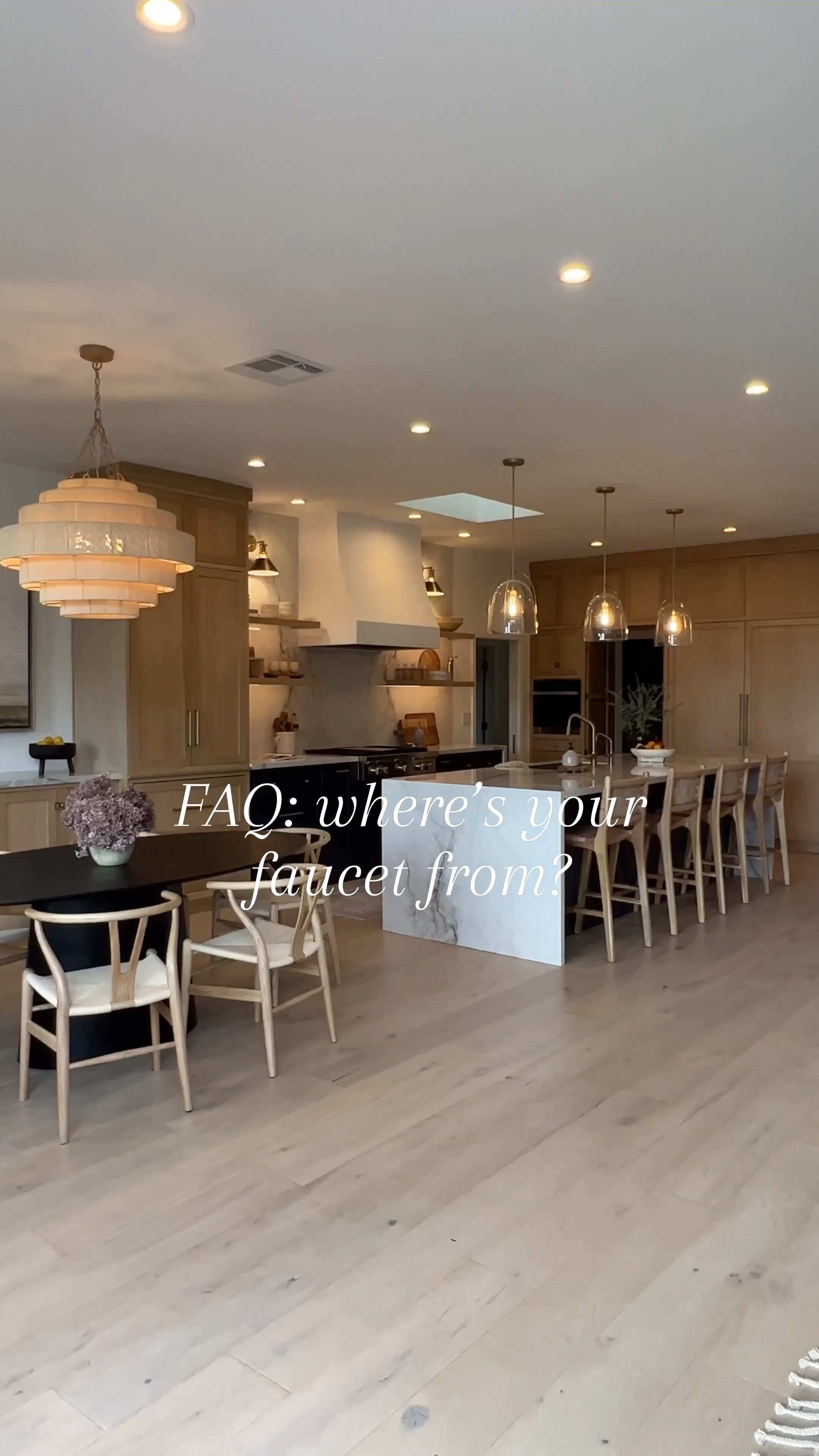 Kitchen design, black dining table, counterstools, chandelier, kitchen accessories, palecek, hati home, Amazon  wishbone, kitchen sink, Undermount, dark sink, Chairs, leather counter stools bronze sconce, brass, sconce, glass, pendant, lights, landscape arts, kitchen sink, brass, kitchen, faucet, picture, hydrangeas, jug, #ltkmostloved

#LTKSaleAlert #LTKHome #LTKFindsUnder100