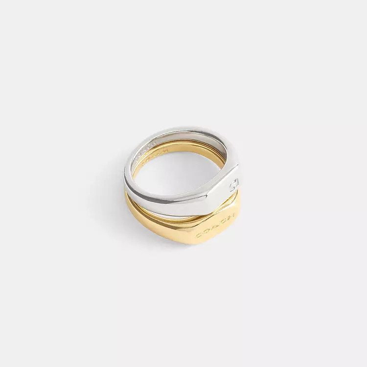 Signet Ring Set | Coach (US)