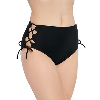 Arizona Womens High Waist Bikini Swimsuit Bottom Juniors | JCPenney