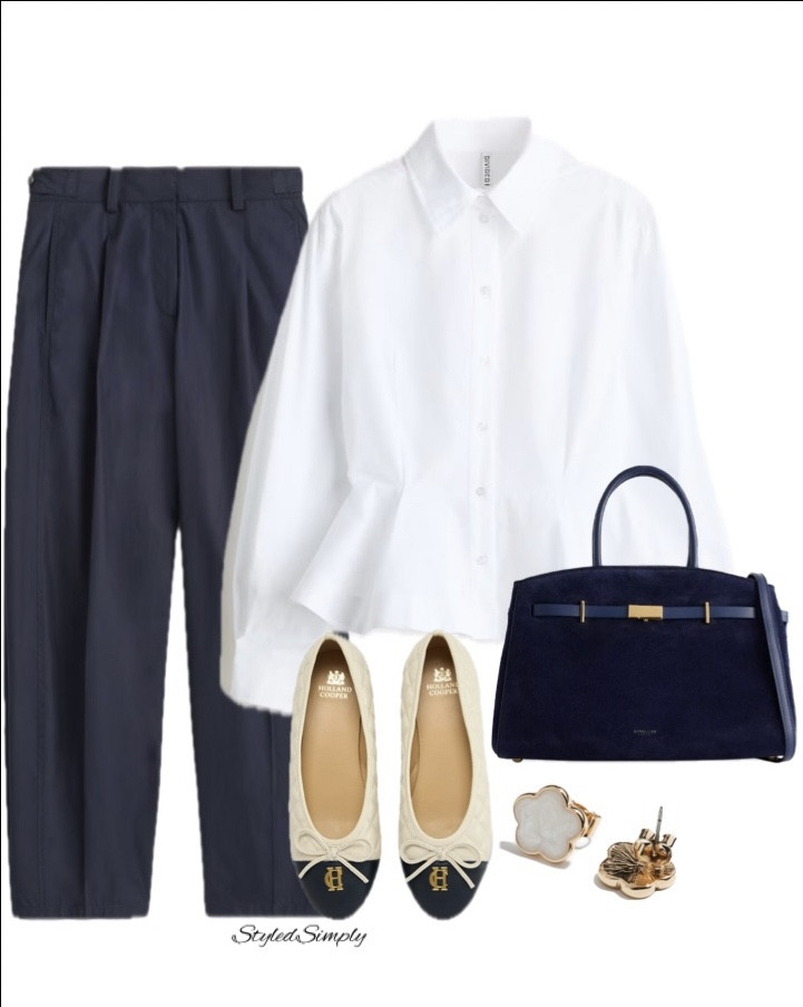 Office wear looks with navy trousers.

Workwear, tailored trousers, women’s shirts, corporate wear, work fashion, office fashion, office outfits

#LTKstyletip #LTKspring #LTKworkwear