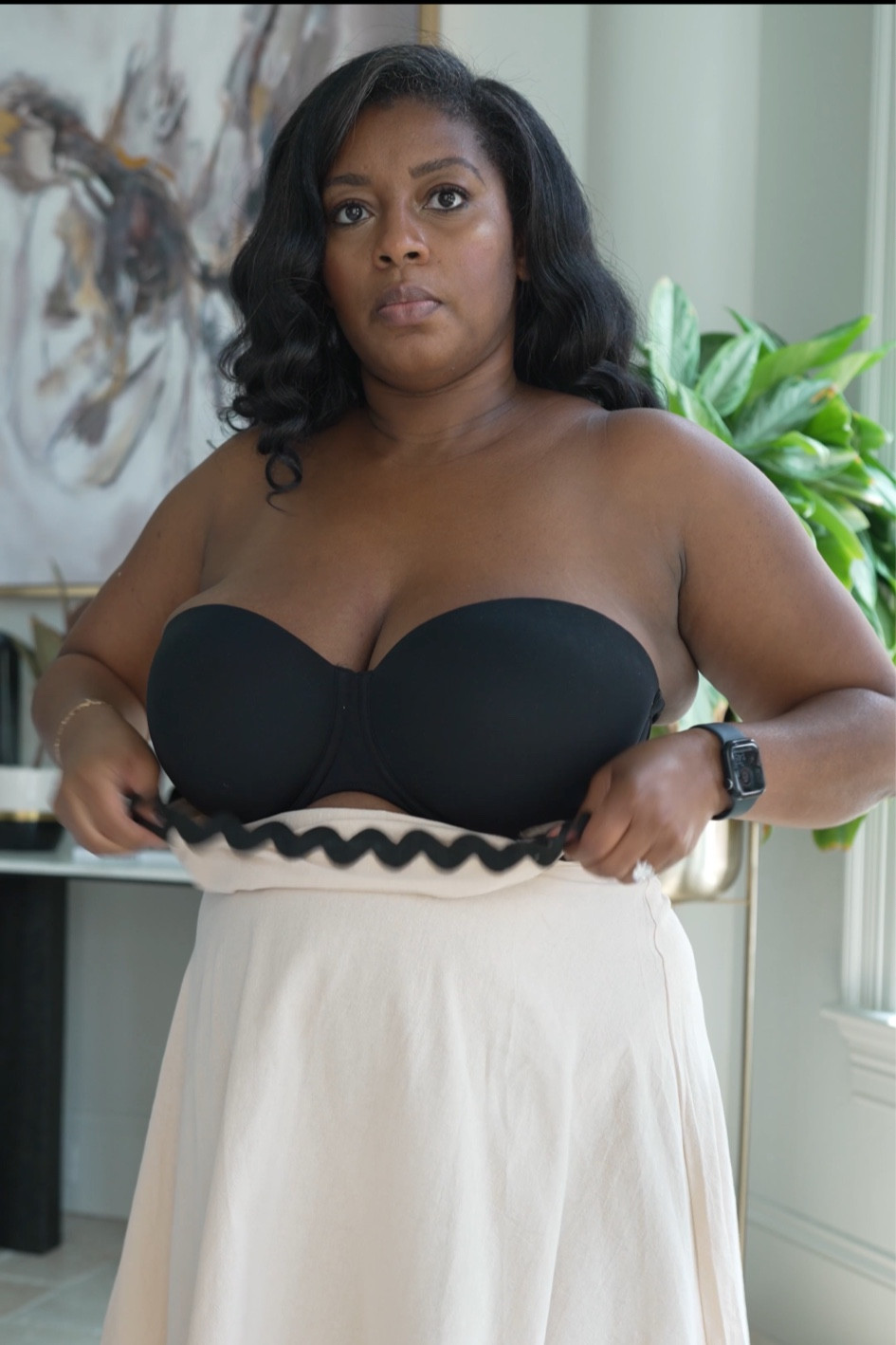 Super supportive strapless bra. Available from A-H cup. On sale for $50 which is super rare!! 

#LTKxNSale