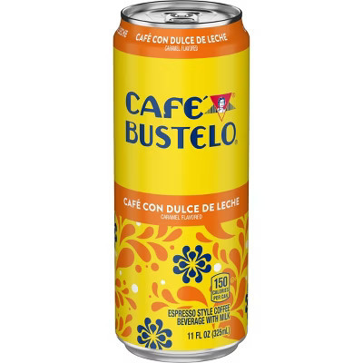 Cafe Bustelo Cafe Con Dulce De Leche Espresso Style Beverage with Milk - 11 fl oz | Target