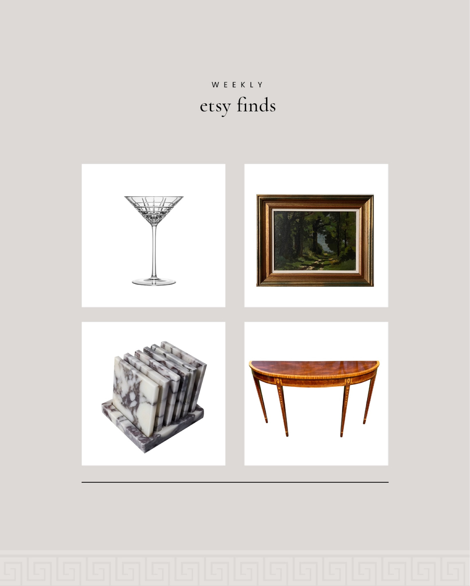 Weekly Etsy Finds: Vintage and Handmade Goods for Your Home! 

#LTKStyleTip #LTKHome