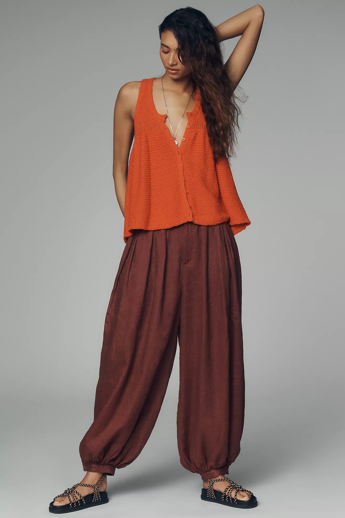 Pilcro Scoop-Neck Tank Top | Anthropologie (US)