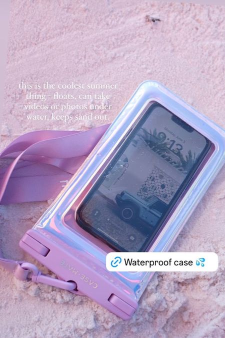 The coolest waterproof case. Floatable case. Sand proof case. 

#LTKSeasonal #LTKtravel