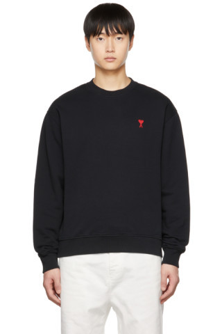 Black Ami de Cœur Sweatshirt | SSENSE
