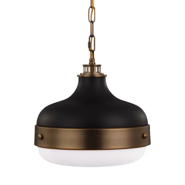 Feiss Cadence Contemporary Pendant Light | Chairish