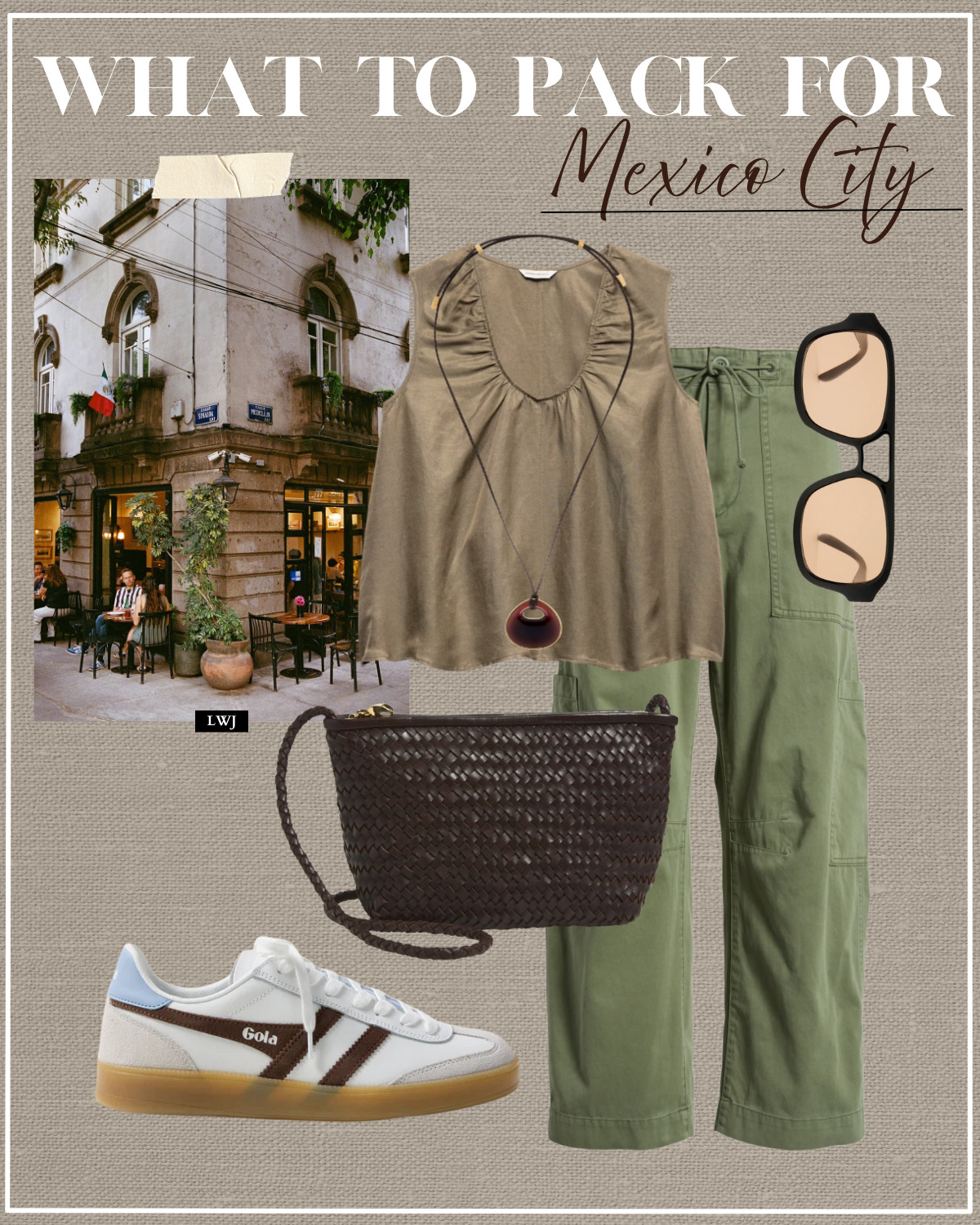 what to pack for summer in mexico city in a carry-on summer outfits / travel outfits / mexico city / city chic / relaxed style / jeans / aritzia linen lodge pants / maxi white skirt / blue barrel jeans / gola viper sneakers / mesh flats / aviator sunglasses / statement necklaces / madewell crossbody / nordstrom

#LTKootd #LTKTravel