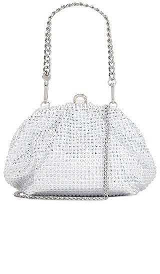 Charley Hotfix Bag in White | Revolve Clothing (Global)