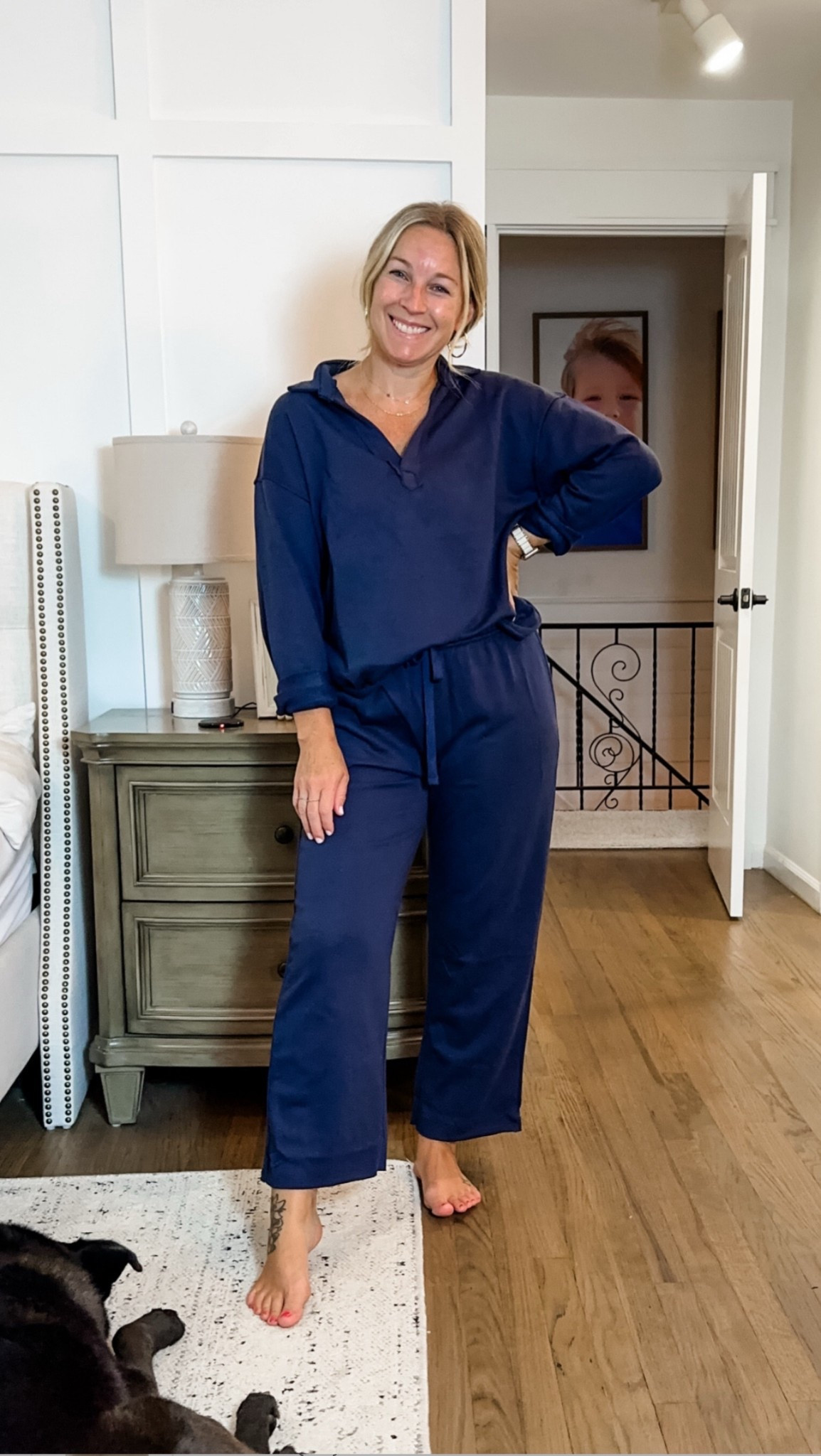 Im in a large. I’d say true to size but size up for more comfortability on your waist.



#LTKWatchNow #LTKFindsUnder50 #LTKSaleAlert