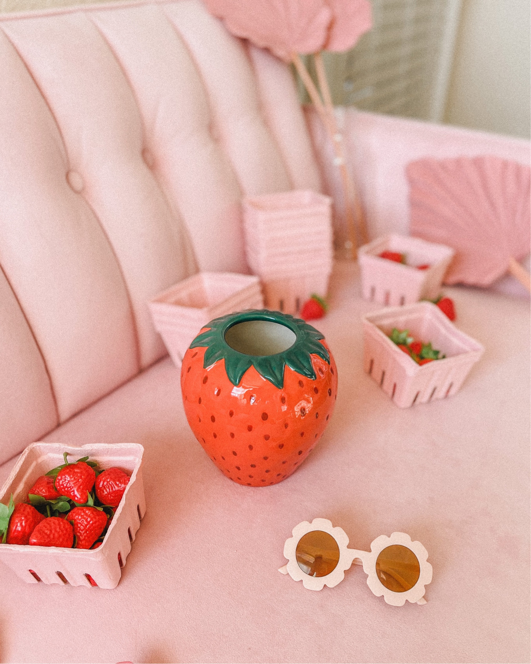 In party prep mode for Journey’s berry first birthday! Linking everything I’m buying & loving here for you 🍓😚 fun for Valentine’s Day also I’m realizing ha!

Berry first birthday | baby girl first birthday party | strawberry decor | strawberry outfit | strawberry first birthday theme | strawberry theme | valentines day decor | Valentine’s Day style | Valentine’s Day aesthetic | strawberry vase | vintage strawberry design | ban.do strawberry vase | baby girl 1st birthday party theme | berry first birthday theme | summer party theme | spring party theme | summer strawberry theme | strawberry shortcake theme | baby strawberry plush | strawberry pillow | strawberry party decor | party favors | fruit birthday party theme | fruit themed birthday | fruit decor | spring party ideas | spring decor | summer decor | baby girl style | baby girl outfits | baby girl sunglasses | summer baby girl outfits | velvet pink couch | colorful style | colorful Home | colorful party design | boho baby girl | flower birthday party | vintage eclectic style | pink candles | pink birthday candles | Valentine’s Day candles | pink tablescape | vintage colored glass candle holders | pink candlesticks | pink candle 

#ltkfamily #ltkstyletip #ltkhome #ltkgiftguide #ltkseasonal #ltkfind #ltkunder50 #ltkunder100

#LTKbaby #LTKbump #LTKkids