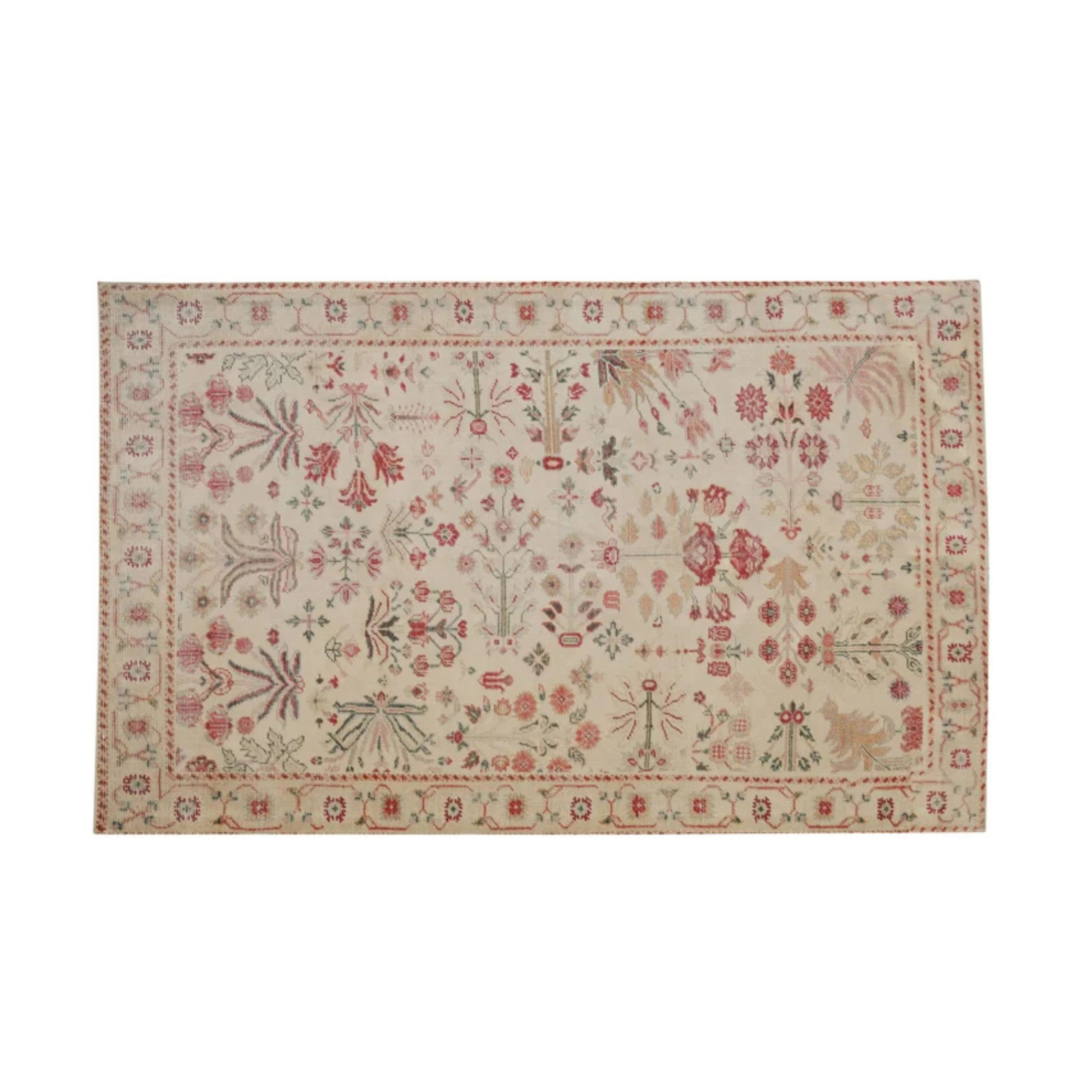 Jardin Hand Woven Wool Area Rug 5'X8' | TOV Furniture
