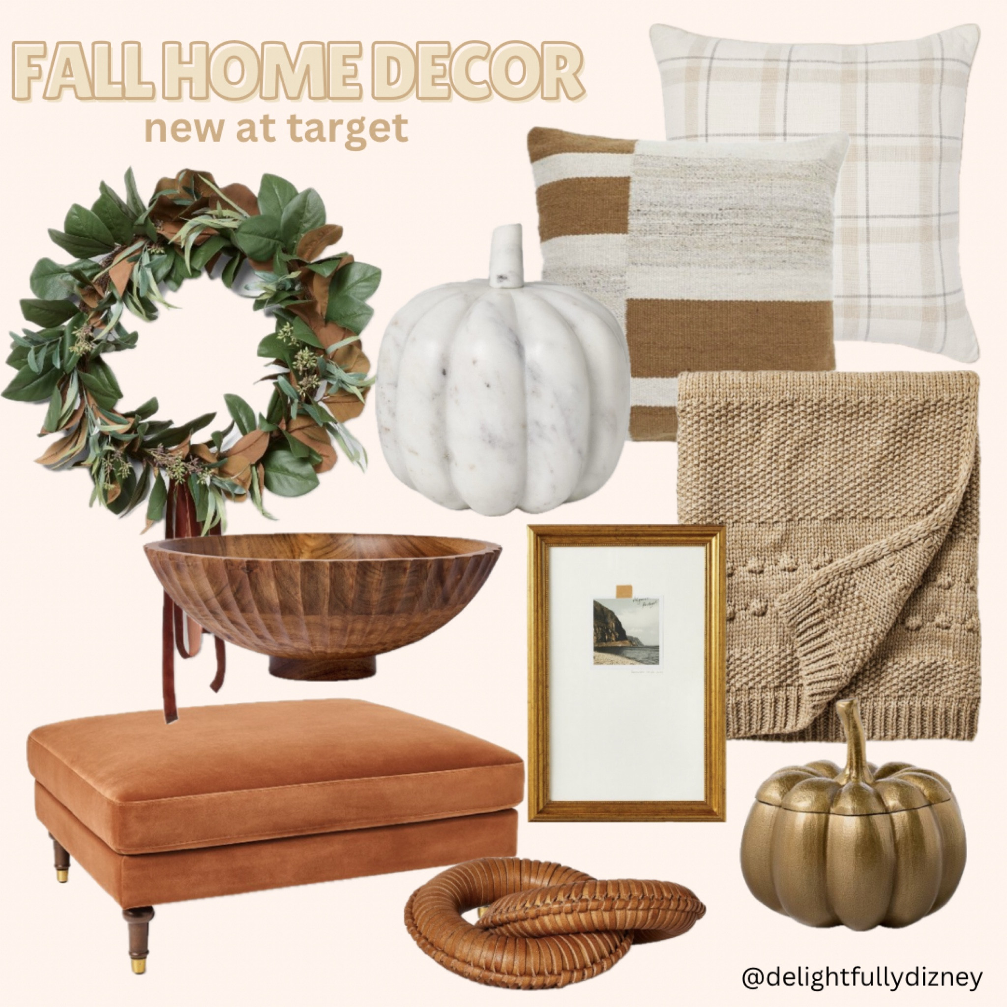 All new fall decor from your favorite are starting to hit stores. Studio McGee and Hearth and Hand Magnolia have some of the cutest home decor right now at affordable prices. I love adding some accent pieces to give a room a little refresh without going over budget. 

#LTKHome #LTKSeasonal