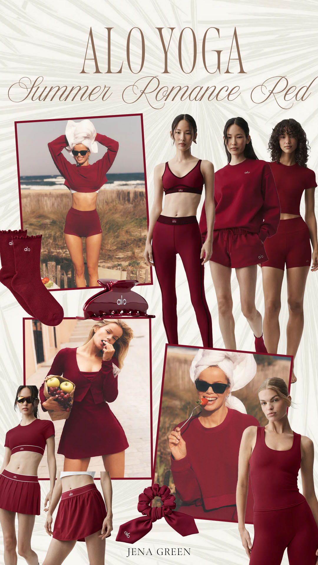 Alo Yoga New Arrivals | Alo Yoga New Finds | Alo Yoga Summer Romance Red | Alo Yoga Athleisure  

 #LTKfitnessgoals #LTKSeasonal #LTKActive