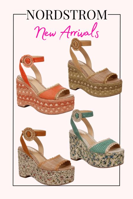 Nordstrom new arrivals! Wedges, sandals

#LTKstyletip #LTKshoecrush