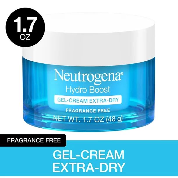 Neutrogena Hydro Boost Face Moisturizer, Extra Dry Skin, Fragrance Free, 1.7 oz | Walmart (US)