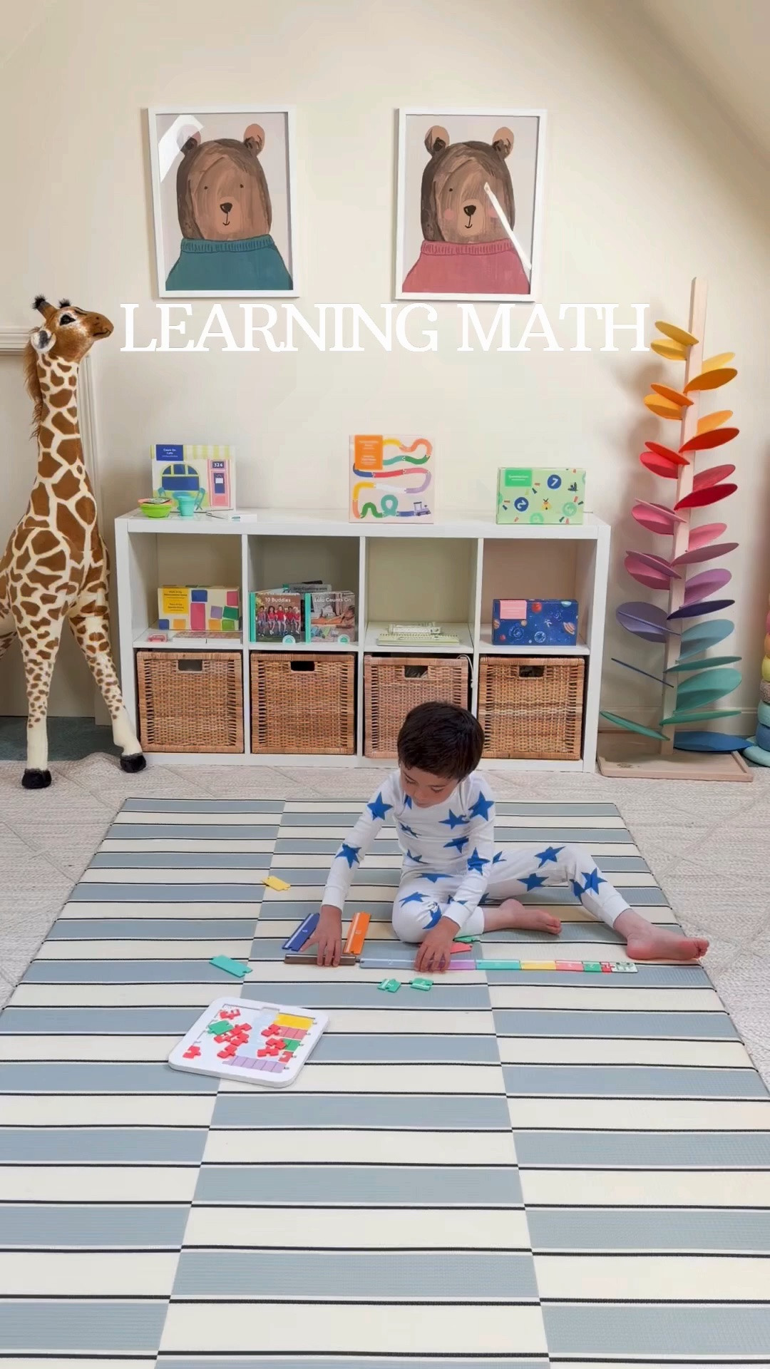 POV: your child is learning math… without even realizing it 🥳🎉.
 
This new hands-on math set  has been one of the easiest ways to introduce early math skills through play instead of worksheets or screen time.
We’ve been using it for counting, patterns, problem solving, and simple number concepts in a way that actually keeps my son engaged — which says a lot.
If you’ve been looking for preschool learning activities, Montessori-inspired math toys, or educational toys that feel calm, intentional, and open-ended, this one is worth seeing.