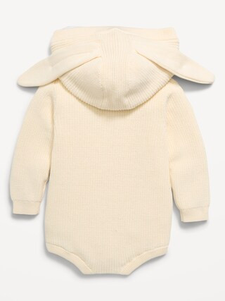Critter Hooded Sweater-Knit One-Piece for Baby | Old Navy (US)