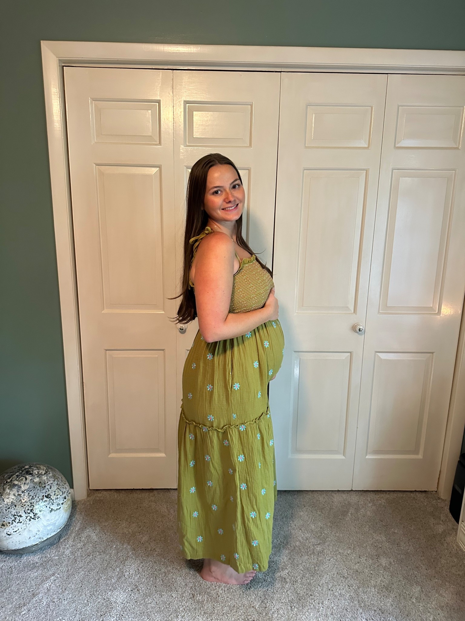 Wearing a small (22 weeks preg)! I wore this pre-pregnancy too so it’s a great piece for anyone! 🫶🏼 it’s a FP duupee! 🪷

#LTKFindsUnder50 #LTKMidsize #LTKBump