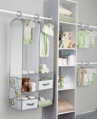 Delta Children 24-piece Nursery Storage Set, Dove Gray | Ashley Homestore
