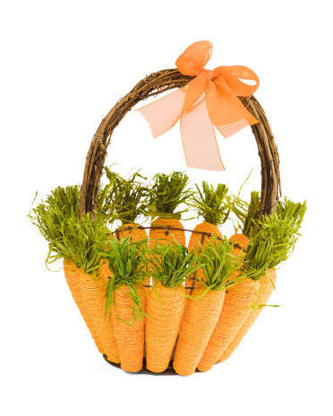 Carrot Easter Basket | TJ Maxx