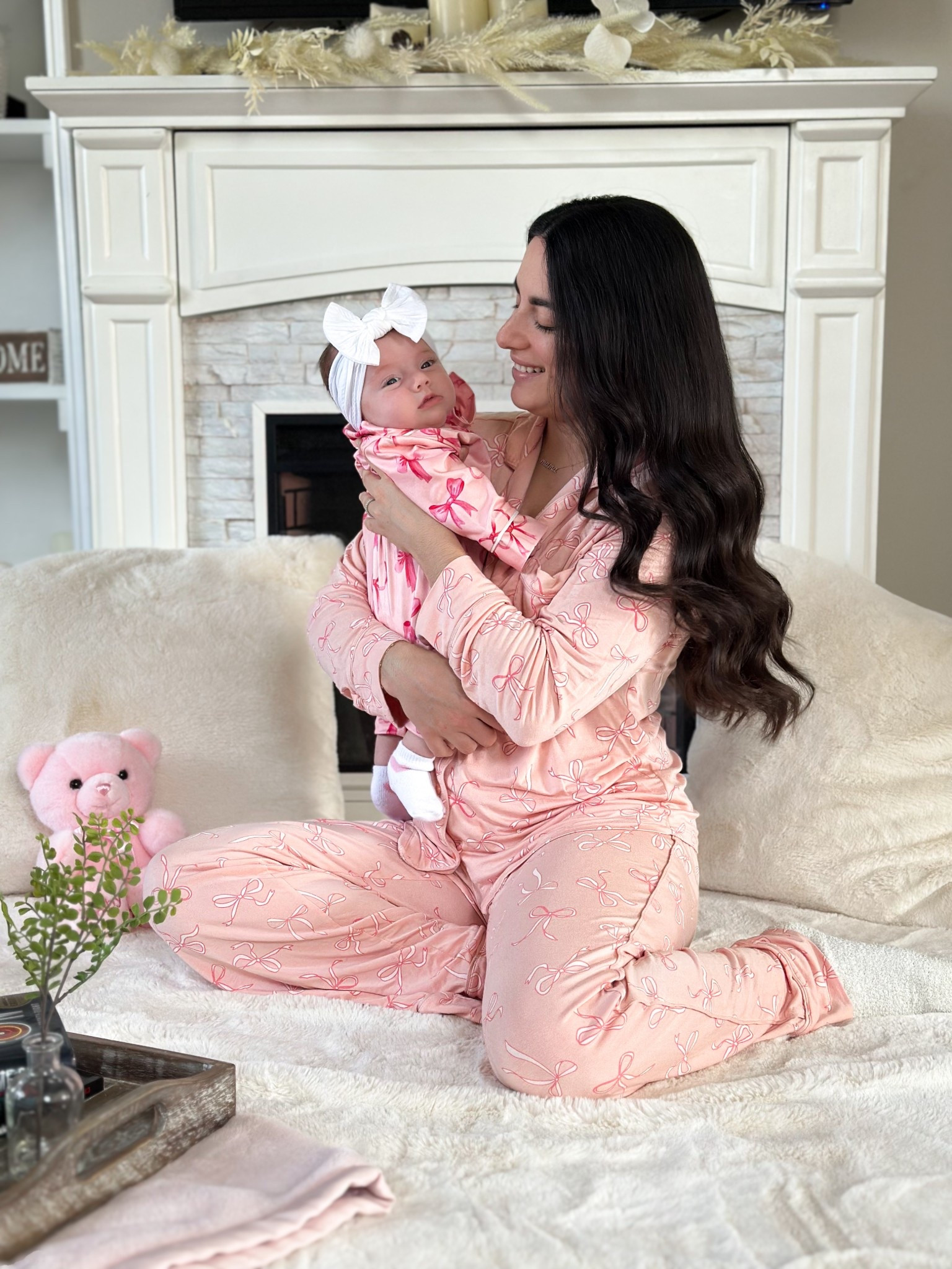Mommy and me matching PJs! My PJs are on major sale! So soft and comfy. Perfect for postpartum and they are bump friendly for pregnancy! Baby girls PJs are only 15$! 

#LTKSaleAlert #LTKBaby #LTKKids