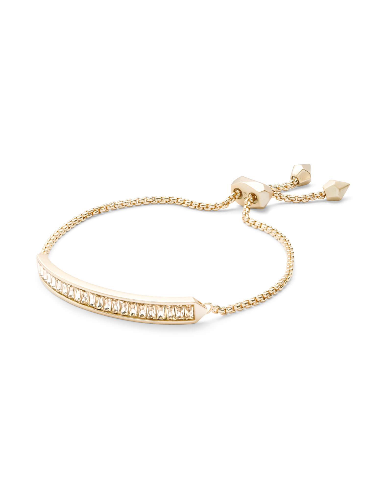 Jack Gold Chain Bracelet in Smoky Crystal | Kendra Scott