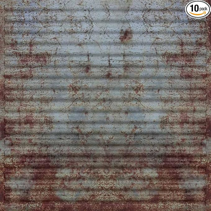 from Plain to Beautiful in Hours 261 Ridged Metal PVC 2' x 2' Lay-in Ceiling Tile (Covers / 40 sq... | Amazon (US)