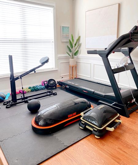 Home Gym 💗 

Treadmill /Sole F63 
DB Method (not linkable)
Terra Core (not linkable)

Gym equipment, home gym, treadmill, workout, fitness, home decor, activewear 

#LTKsalealert #LTKstyletip #LTKfit