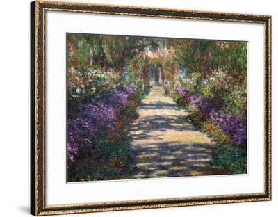 Garden at Giverny Framed Art | Art.com