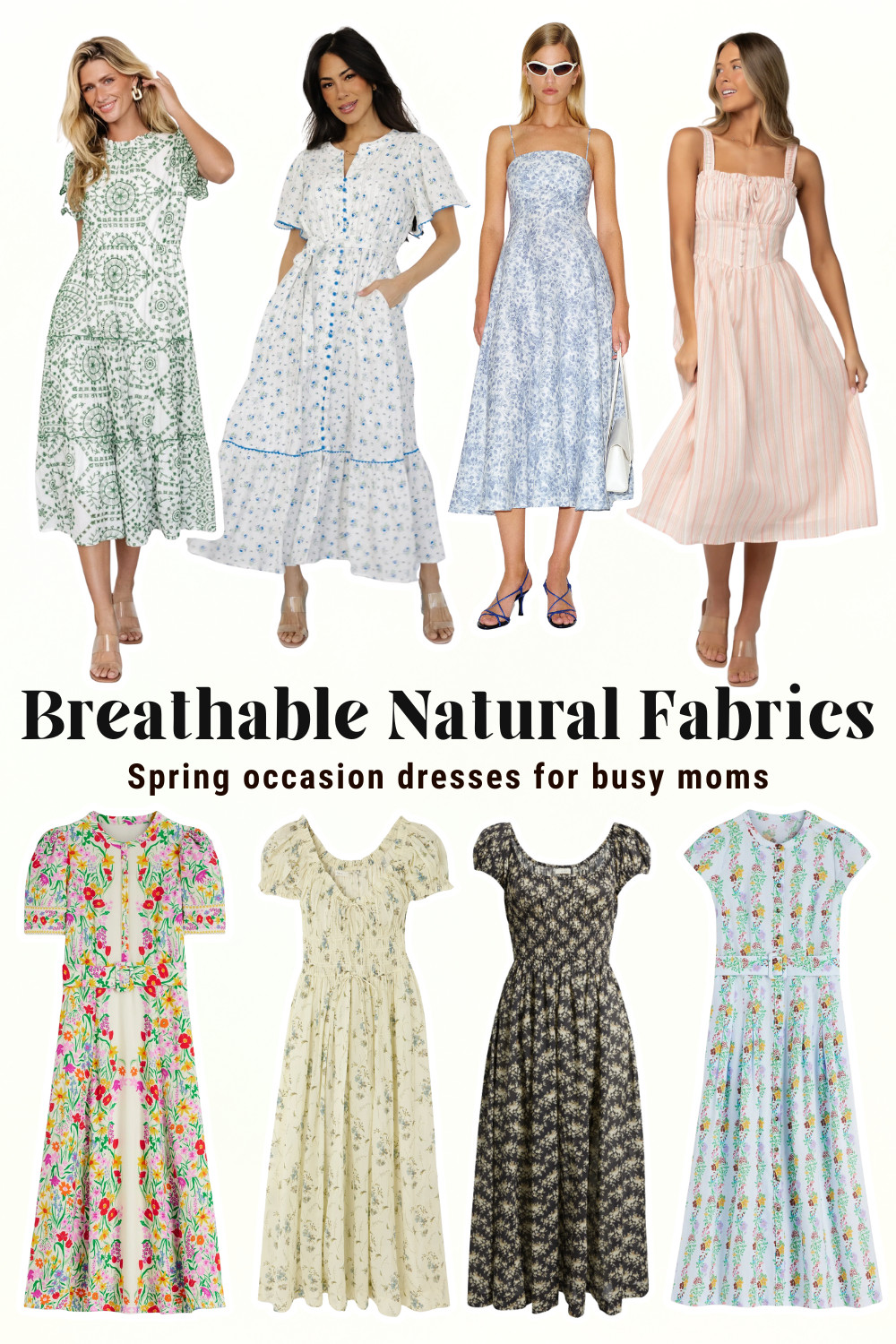 Natural Fabric Floral Dresses for Spring 🌷

As a mom, I’m always reaching for breathable natural fabrics. These effortless dresses are ideal for baby showers, bridal brunches, family photos, spring weddings, or graduations. Linen, cotton, and soft organic blends that move with you and feel amazing all day.  

 

#LTKmomlife #LTKWedding #LTKSeasonal
