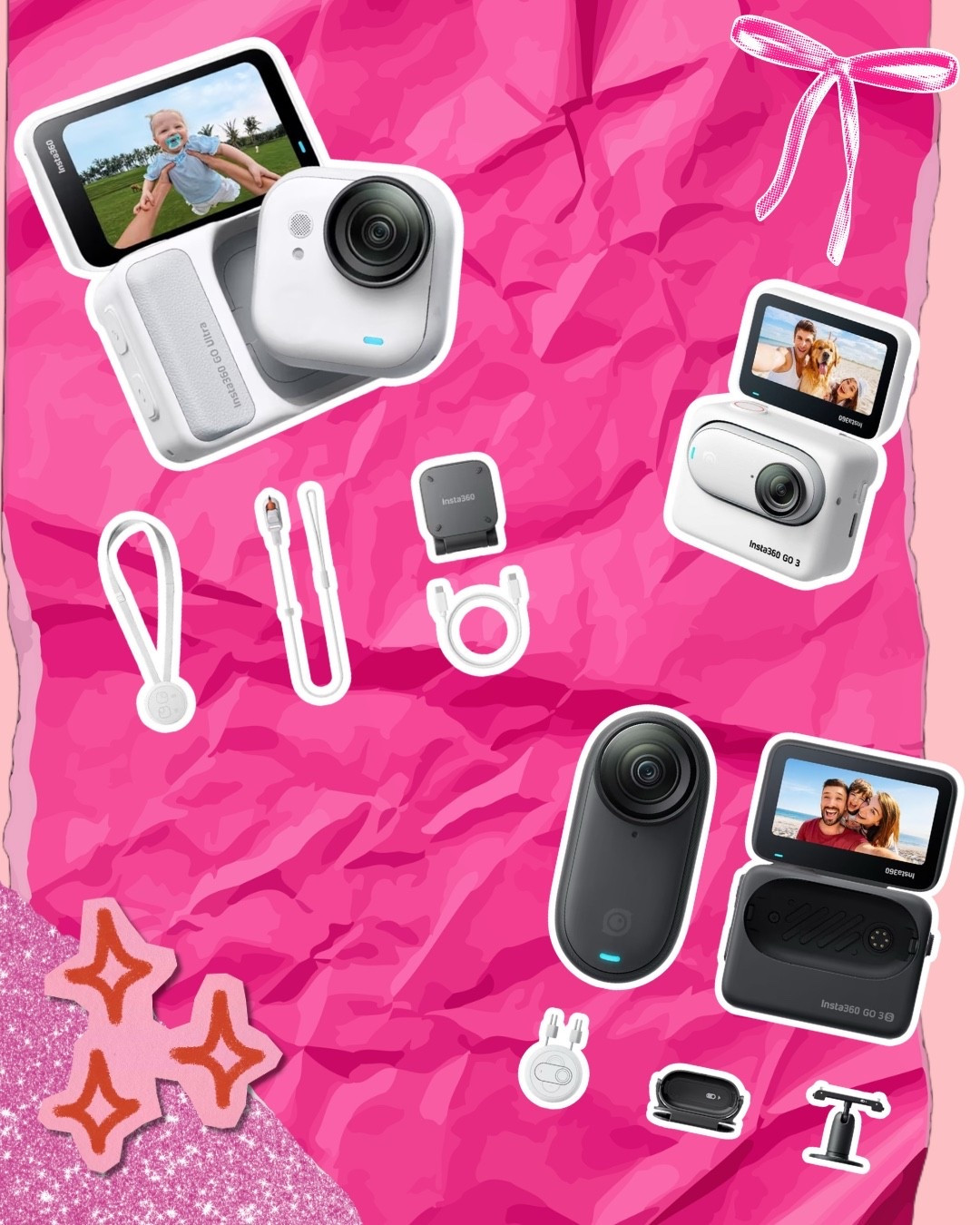 Small camera. BIG creator upgrade 🎥✨

If you’re a content creator, influencer, mom who loves capturing memories, or someone who films a lot of Reels, TikToks, and travel videos — this little camera setup is seriously a game changer.

I love using compact cameras like this because they give you incredible quality, stabilization, and creative angles without carrying bulky equipment. And the best part? Everything here is from Amazon, so it’s super easy to get started with a professional-looking setup.

📸 Mini action camera
This tiny camera packs a huge punch. It captures smooth, high-quality video and is perfect for lifestyle content, travel, day-in-the-life vlogs, workouts, and family moments. The size makes it so easy to clip, mount, or carry anywhere.

🎥 Flip-screen camera case
Being able to see yourself while filming is a must for creators. This flip screen makes framing shots, filming Reels, and recording product demos so much easier.

⚡ Magnetic mounts & accessories
These mounts allow you to attach the camera almost anywhere — clothing, surfaces, tripods, or creative angles for POV shots. Perfect for hands-free filming.

🔌 Charging cable & mounting tools
Everything you need to keep your setup organized and ready to film wherever you go.

Why creators love this type of camera:
• Ultra portable
• Stabilized footage
• Great for POV shots
• Perfect for TikTok, Reels, and YouTube Shorts
• Easy to travel with
• Hands-free filming options

Whether you’re filming Amazon product reviews, outfit videos, travel content, mom life moments, or daily vlogs, this setup makes creating content feel effortless.

Sometimes the best camera isn’t the biggest one — it’s the one you actually take everywhere.

Everything is linked in my LTK so you can shop the full setup.

#LTKgrwm #LTKvlog #LTKdayinmylife