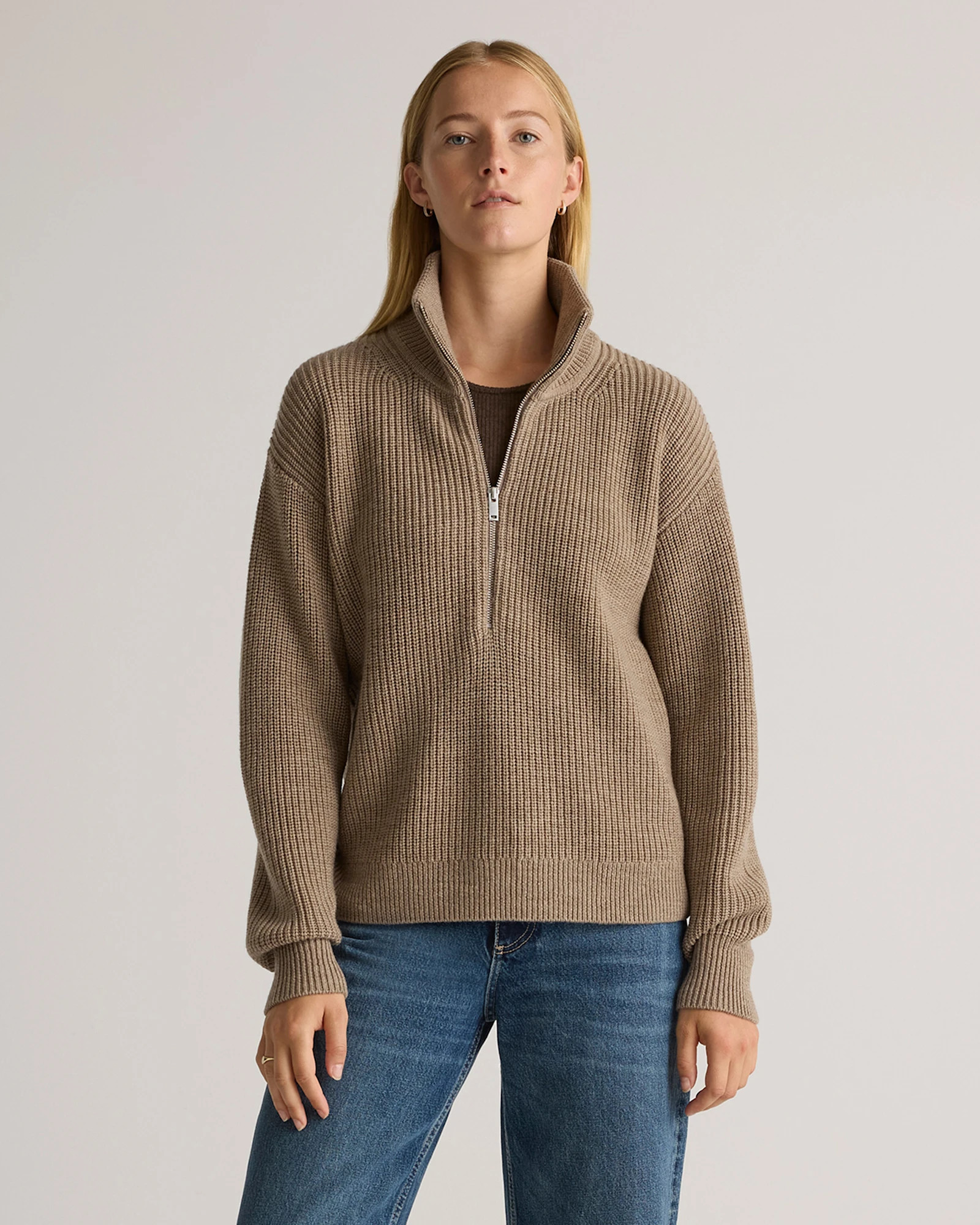 Australian Merino Wool Half Zip Sweater | Quince