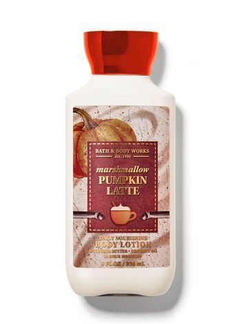 Marshmallow Pumpkin Latte


Body Lotion | Bath & Body Works