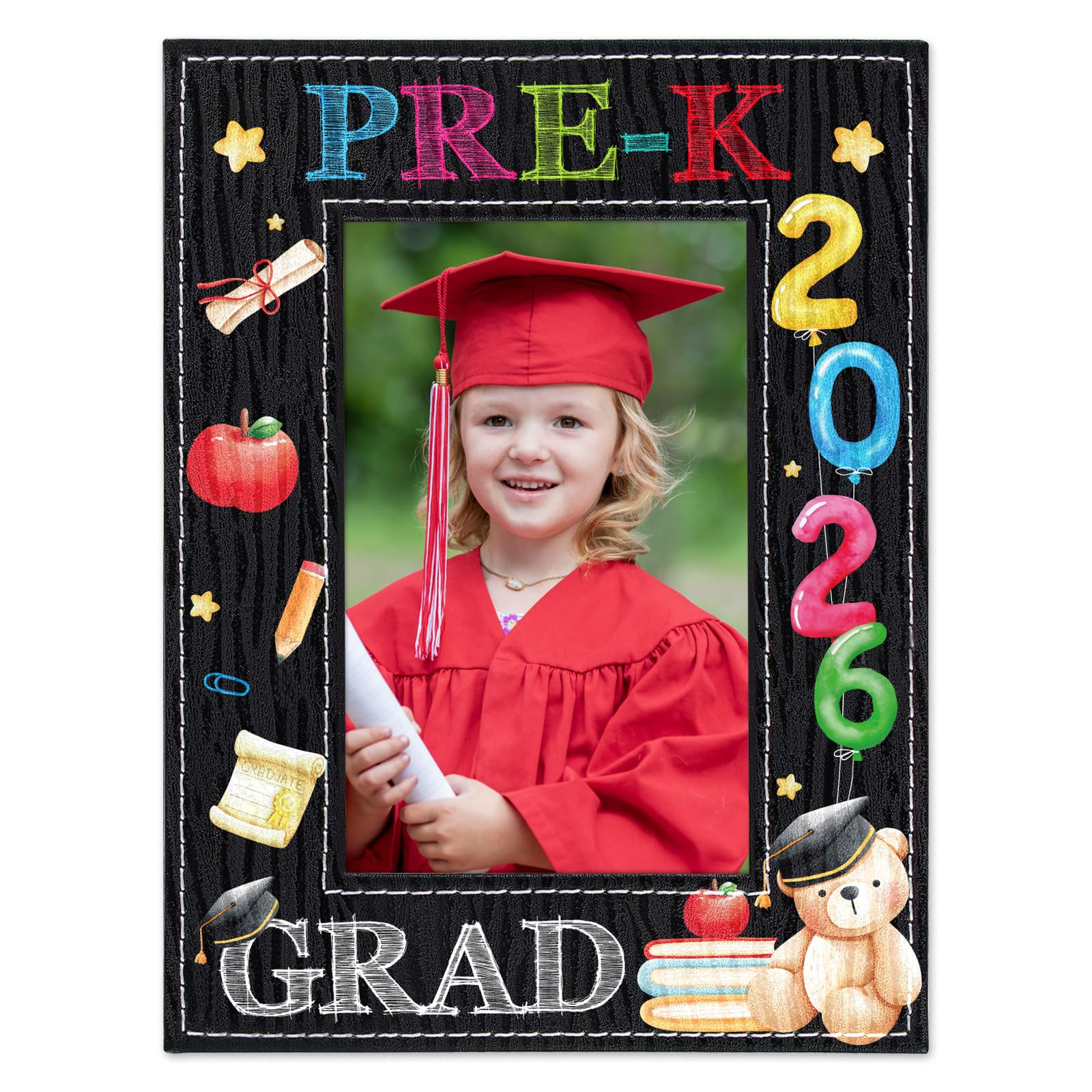 WaaHome Pre K Graduation Gifts for Girls Boys 2026-4x6 Pre-K Graduation Picture Frame - Kids Prek... | Amazon (US)