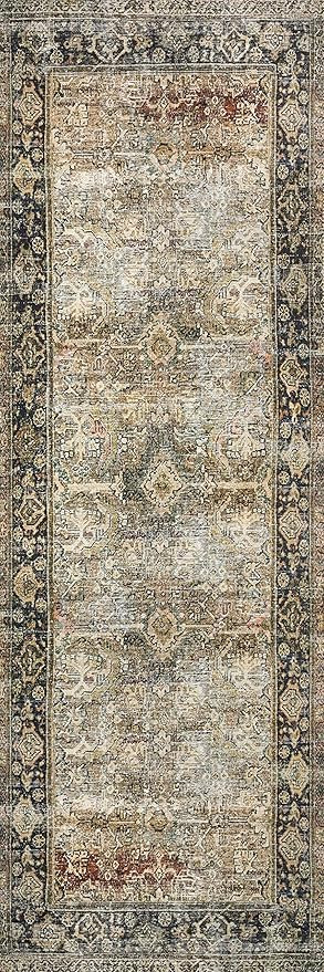 Loloi II Layla Collection Area Rugs, 2'-6" x 7'-6", OLIVE/CHARCOAL | Amazon (US)